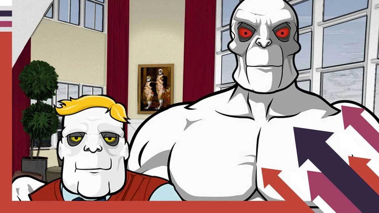 Frisky Dingo backdrop