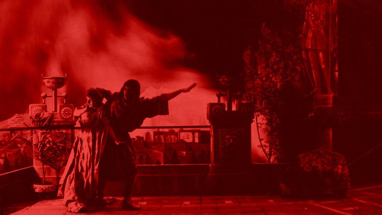 The Fall of Troy backdrop