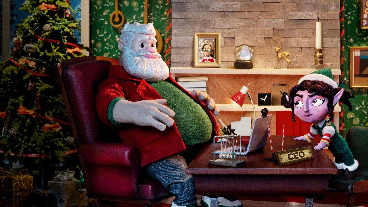 Santa Inc. backdrop