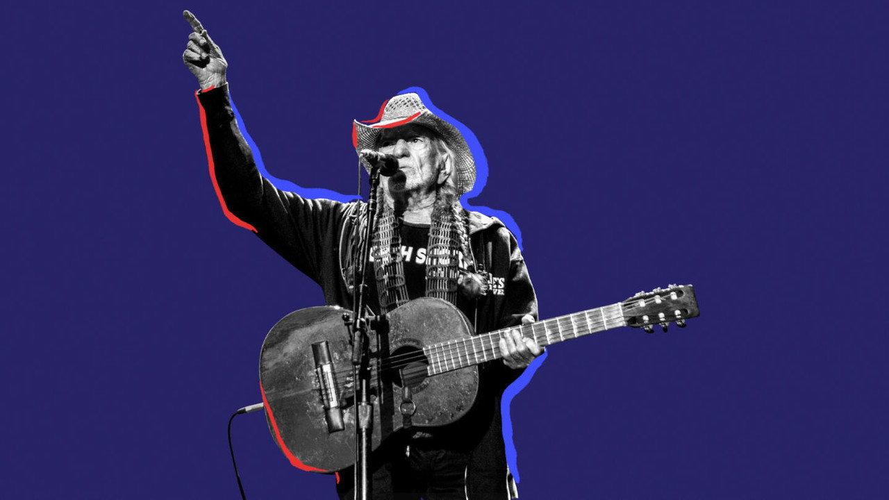 Willie Nelson American Outlaw backdrop