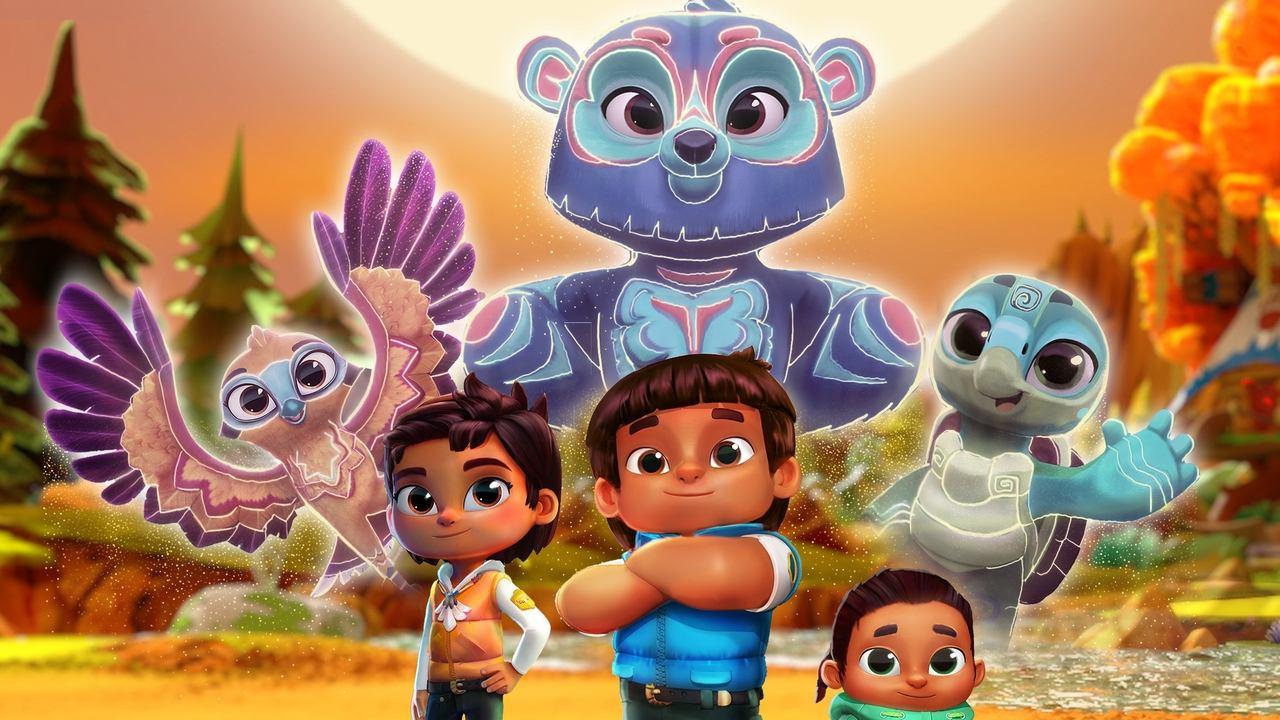 Spirit Rangers backdrop
