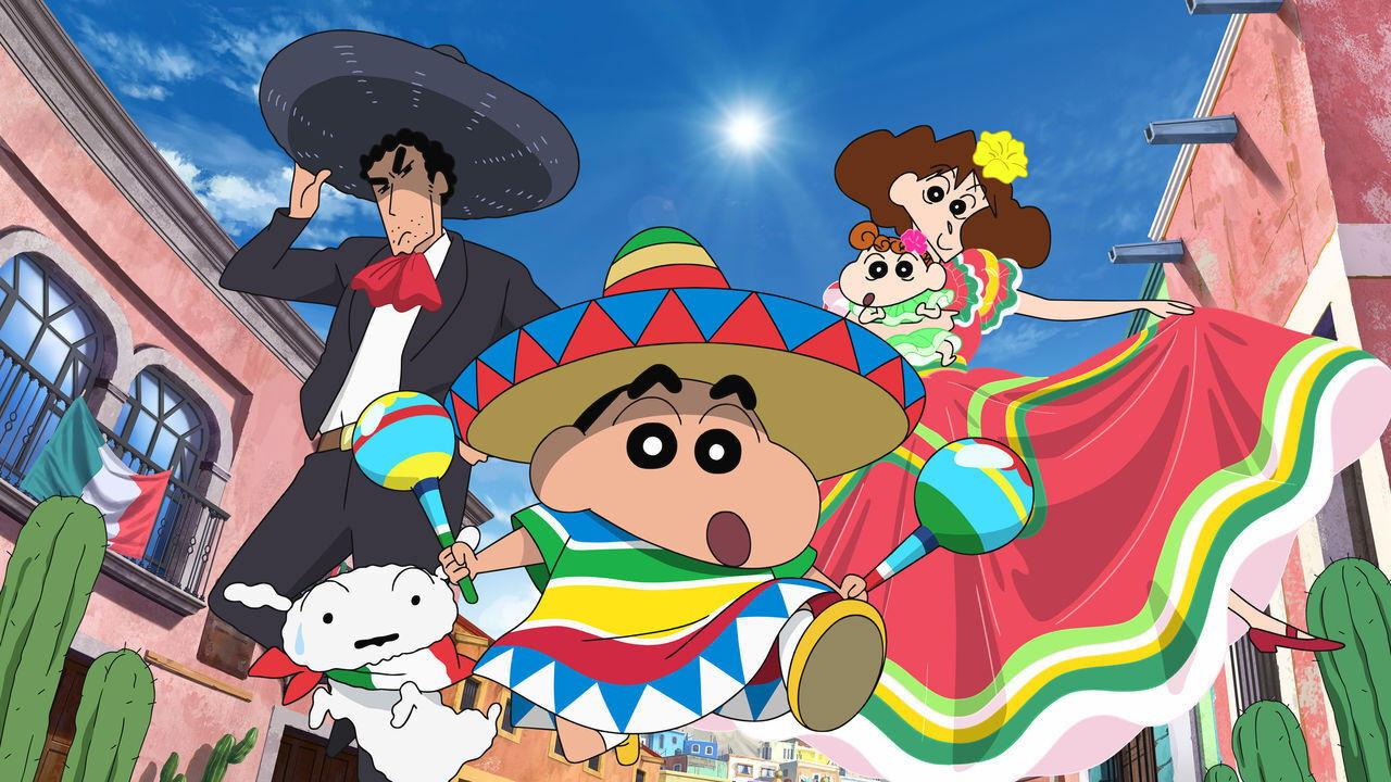 Crayon Shin-chan: My Moving Story! Cactus Large Attack! backdrop