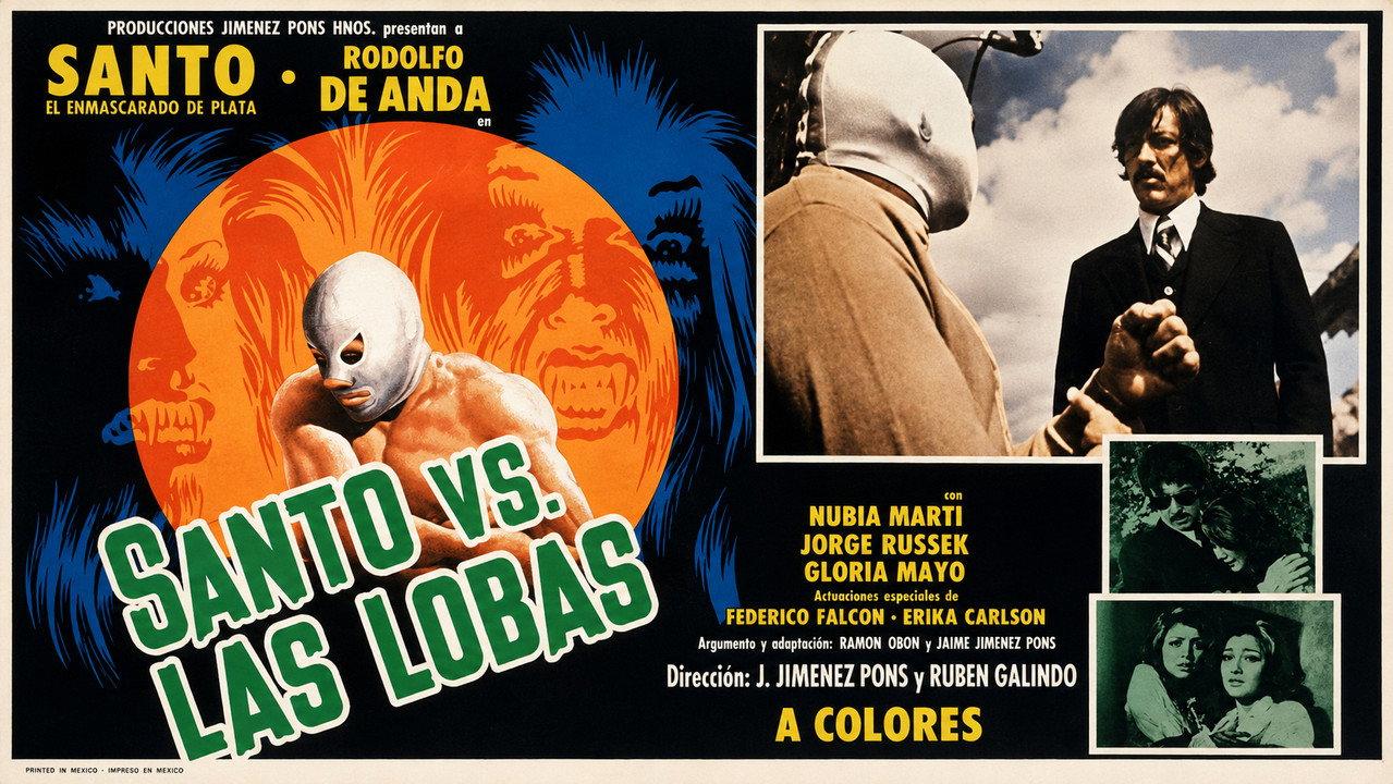 Santo vs. the She-Wolves backdrop