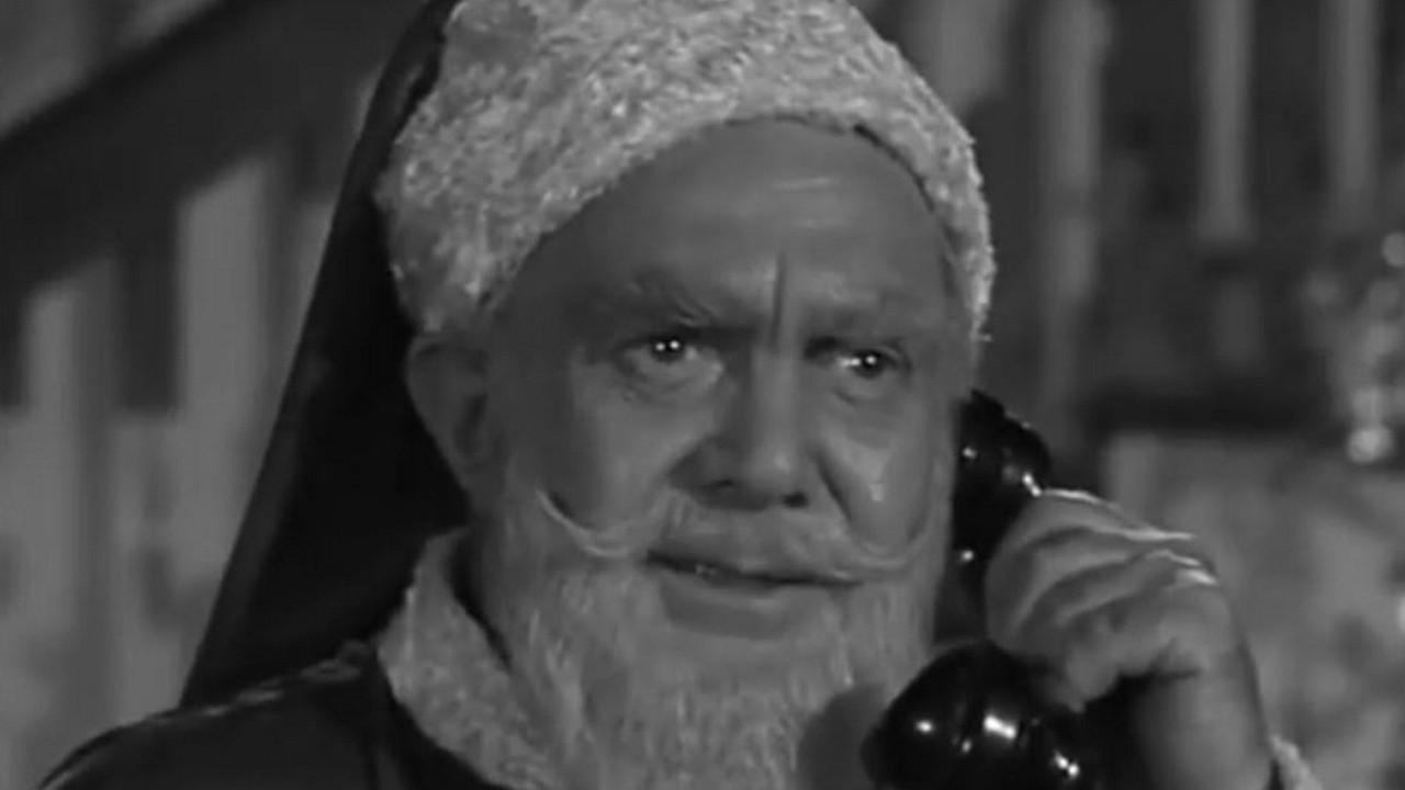 The Miracle on 34th Street backdrop
