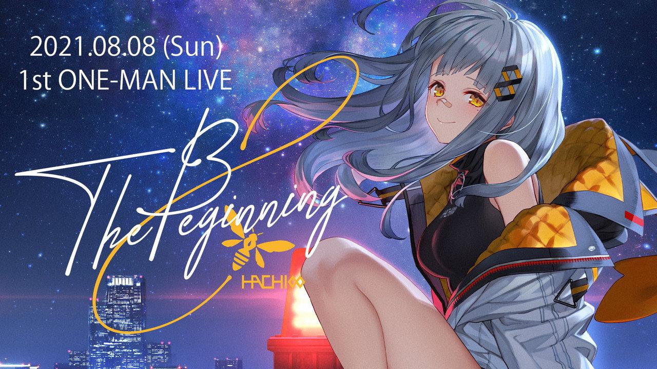 HACHI 1st ONE-MAN LIVE "The Beginning ∞" backdrop