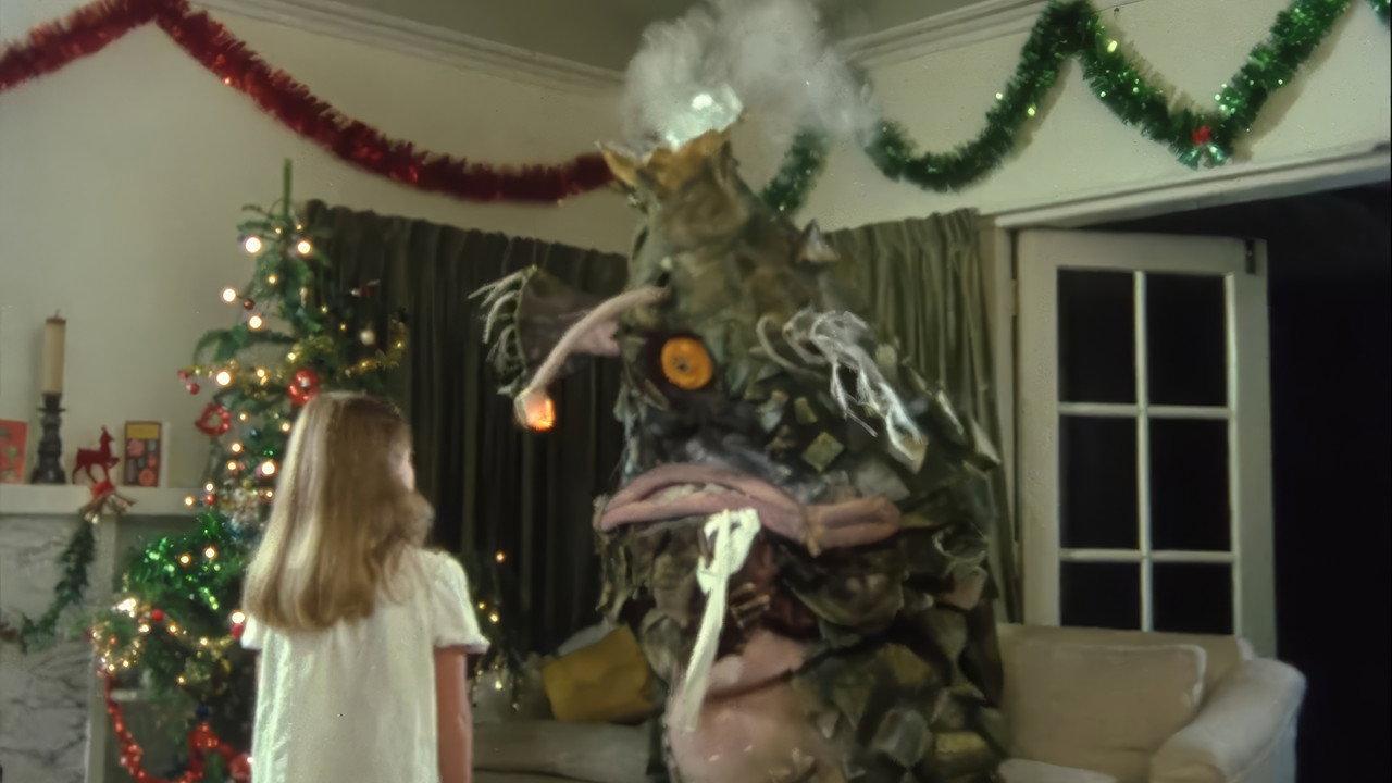 The Monster's Christmas backdrop