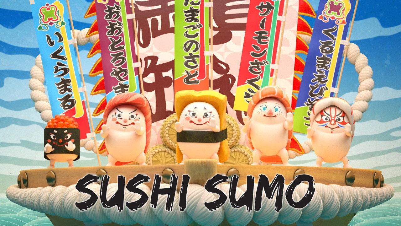 Sushi Sumo backdrop