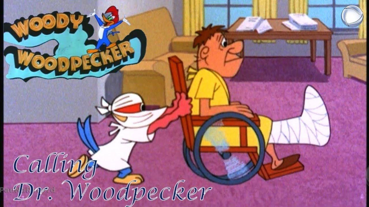 Calling Dr. Woodpecker backdrop