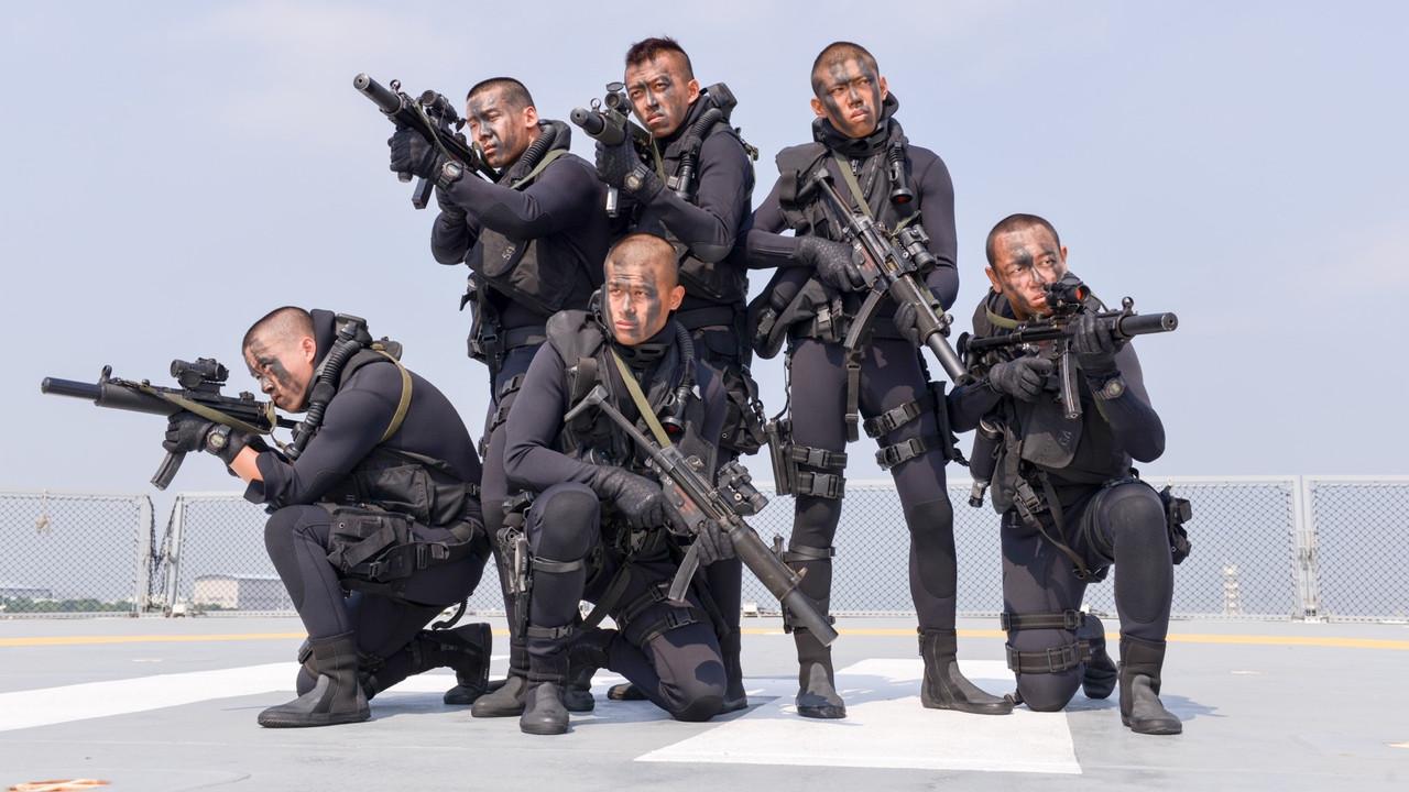 Ah Boys to Men 3: Frogmen backdrop