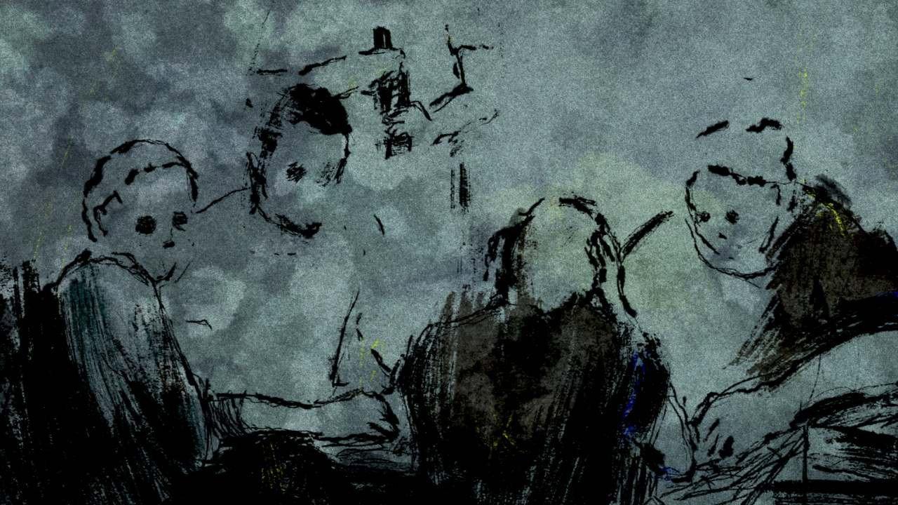 The Crooked Heads backdrop