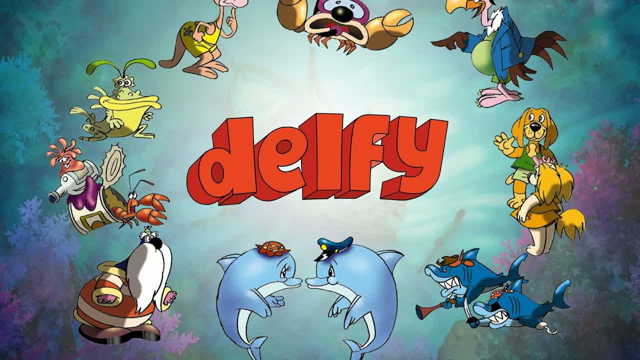Delfy and His Friends backdrop