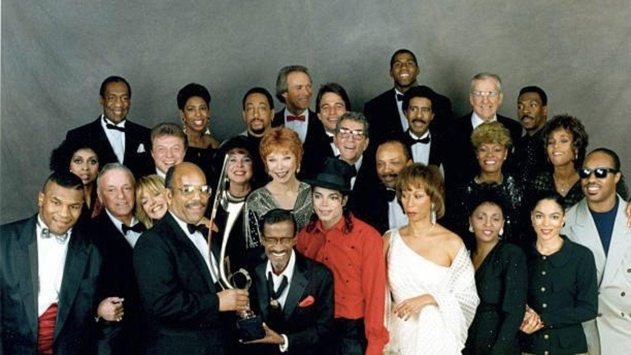 Sammy Davis, Jr. 60th Anniversary Celebration backdrop