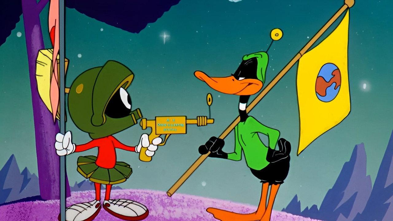 Duck Dodgers in the 24½th Century backdrop