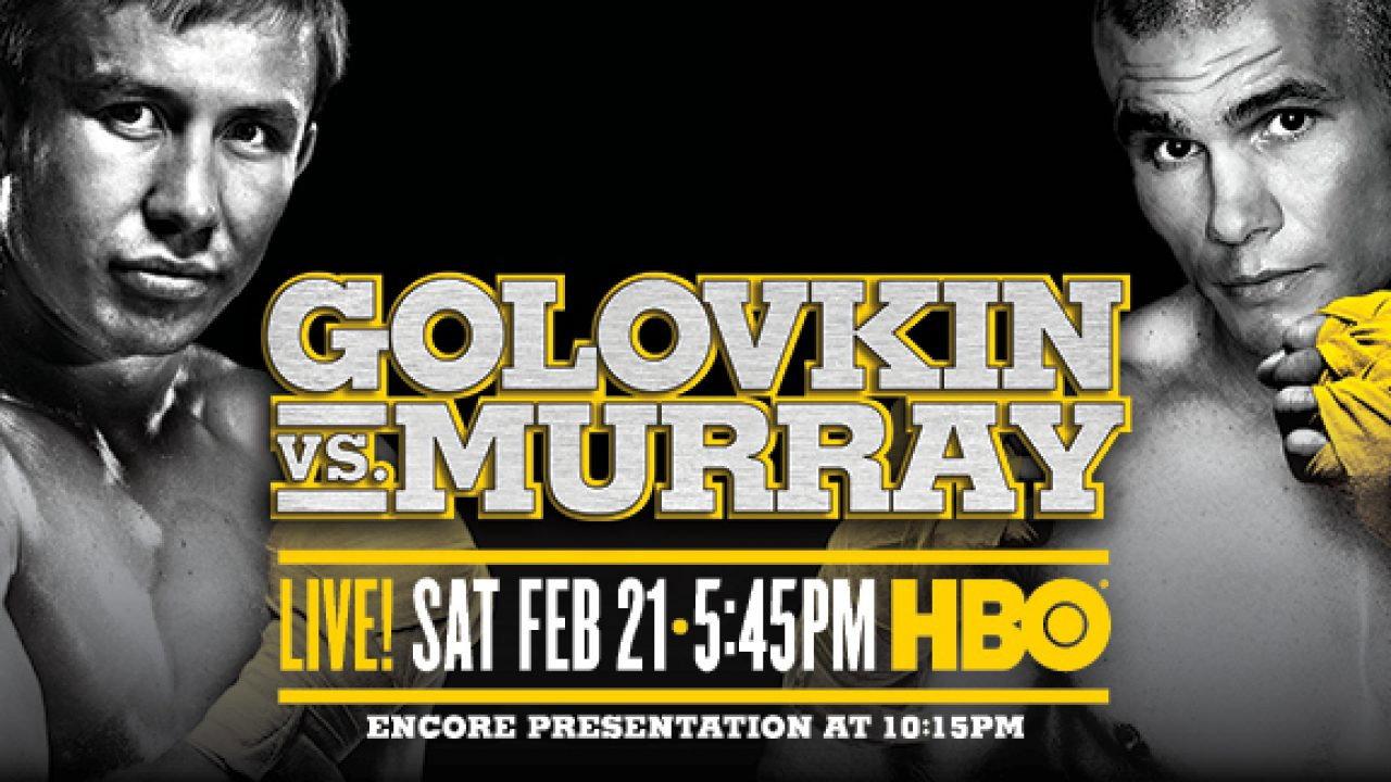 Gennady Golovkin vs. Martin Murray backdrop