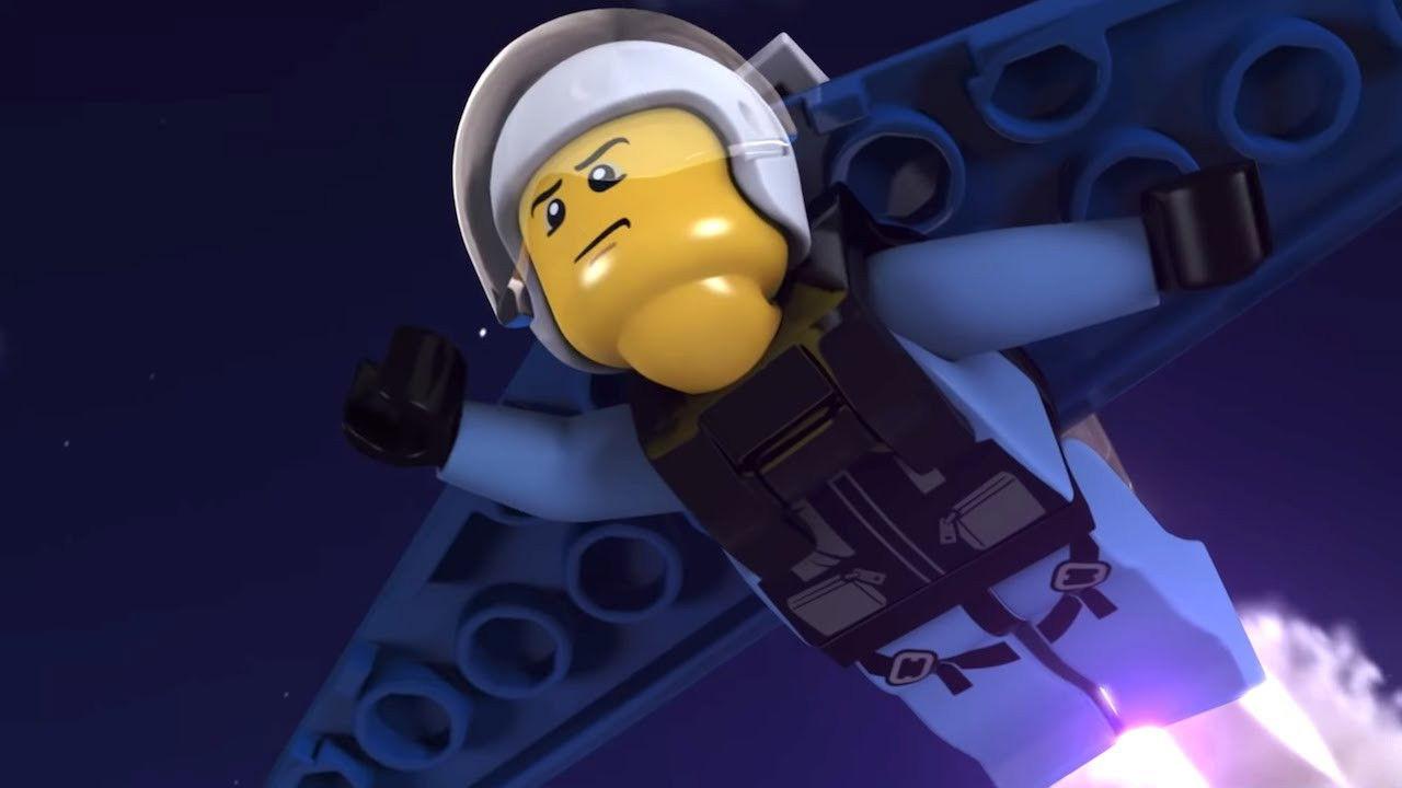 LEGO City Sky Police and Fire Brigade - Where Ravens Crow backdrop