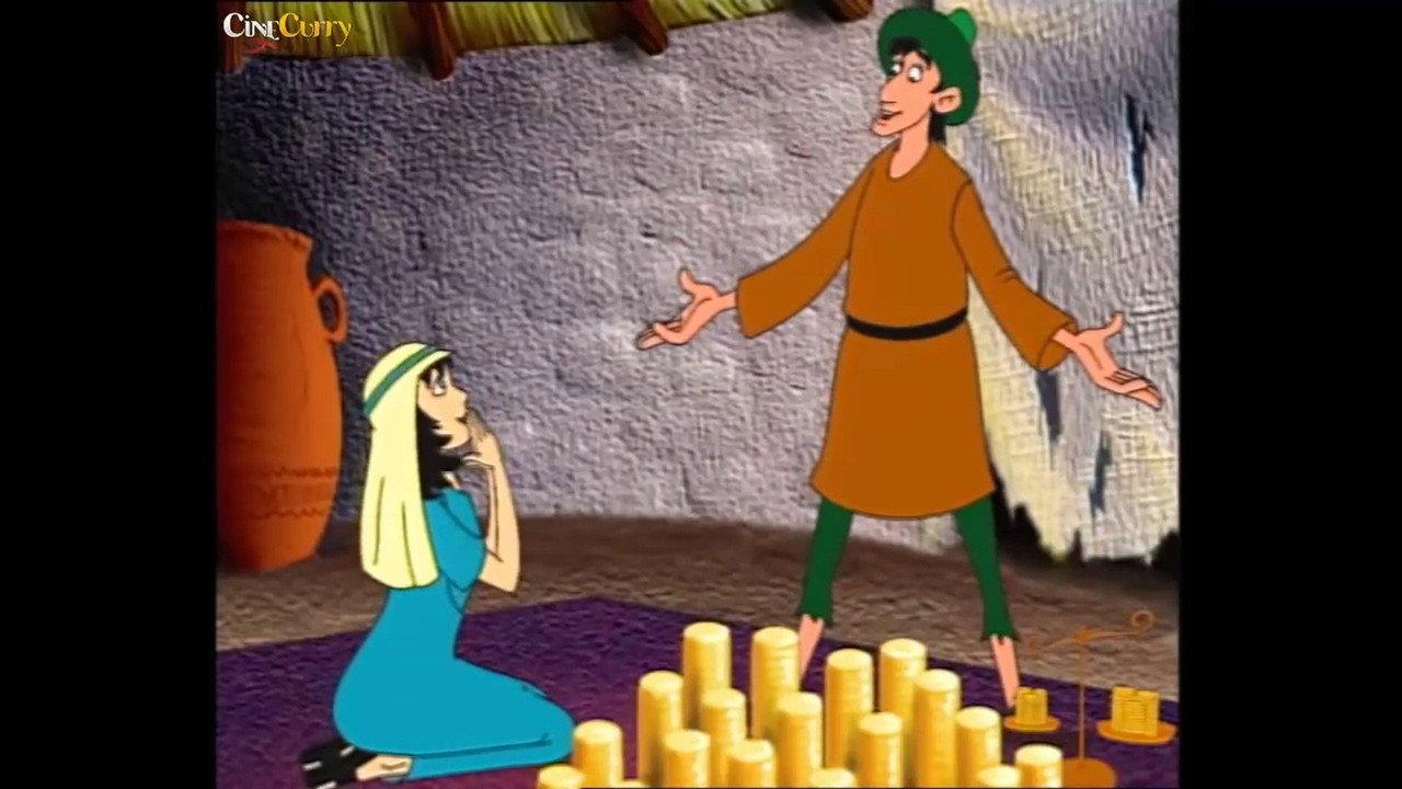 Ali Baba and the 40 Thieves backdrop