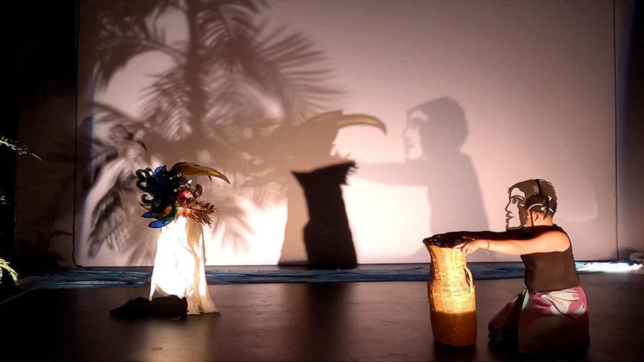 Budi and the Hornbill backdrop
