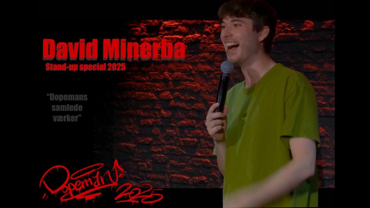 David Minerba: "Dopemans samlede værker" backdrop