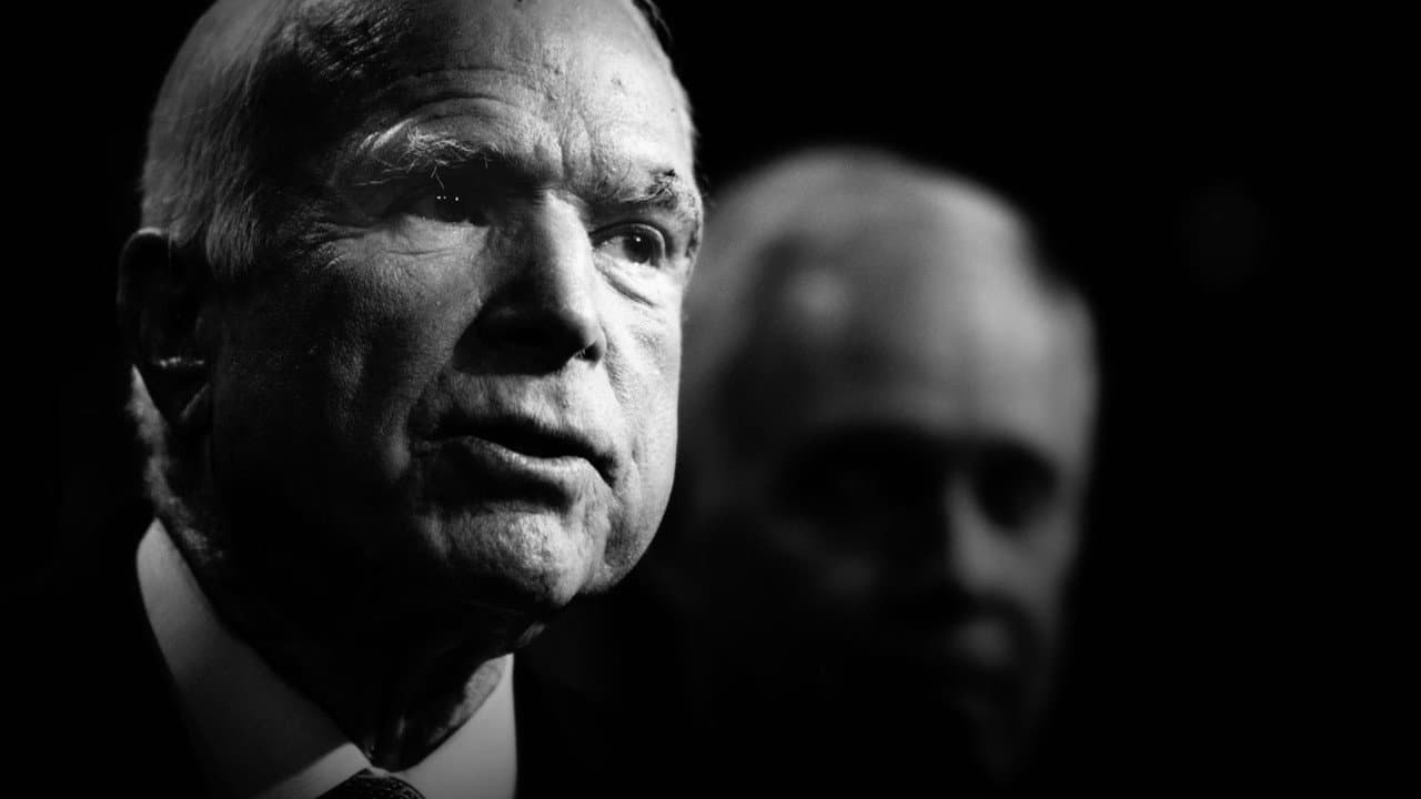 McCain backdrop