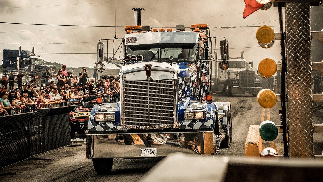 Big Rig Warriors backdrop