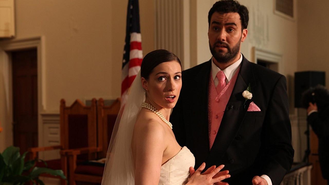 Breakup at a Wedding backdrop