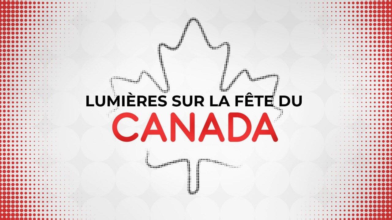 Lumières sur la fête du Canada backdrop