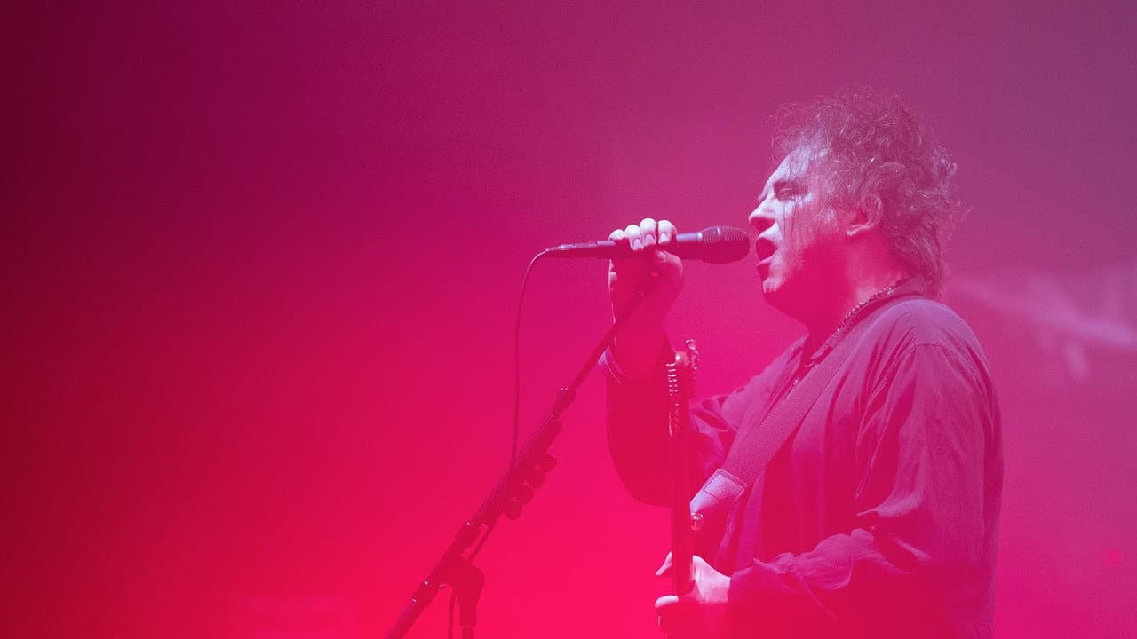 The Cure - Disintegration In Sydney backdrop