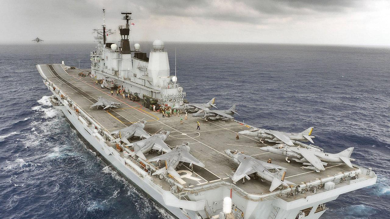 HMS Ark Royal backdrop