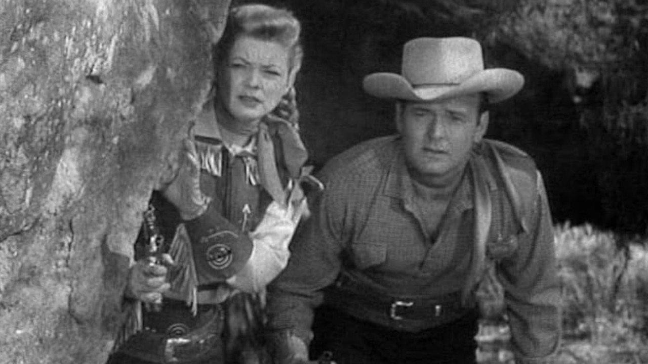 Annie Oakley backdrop
