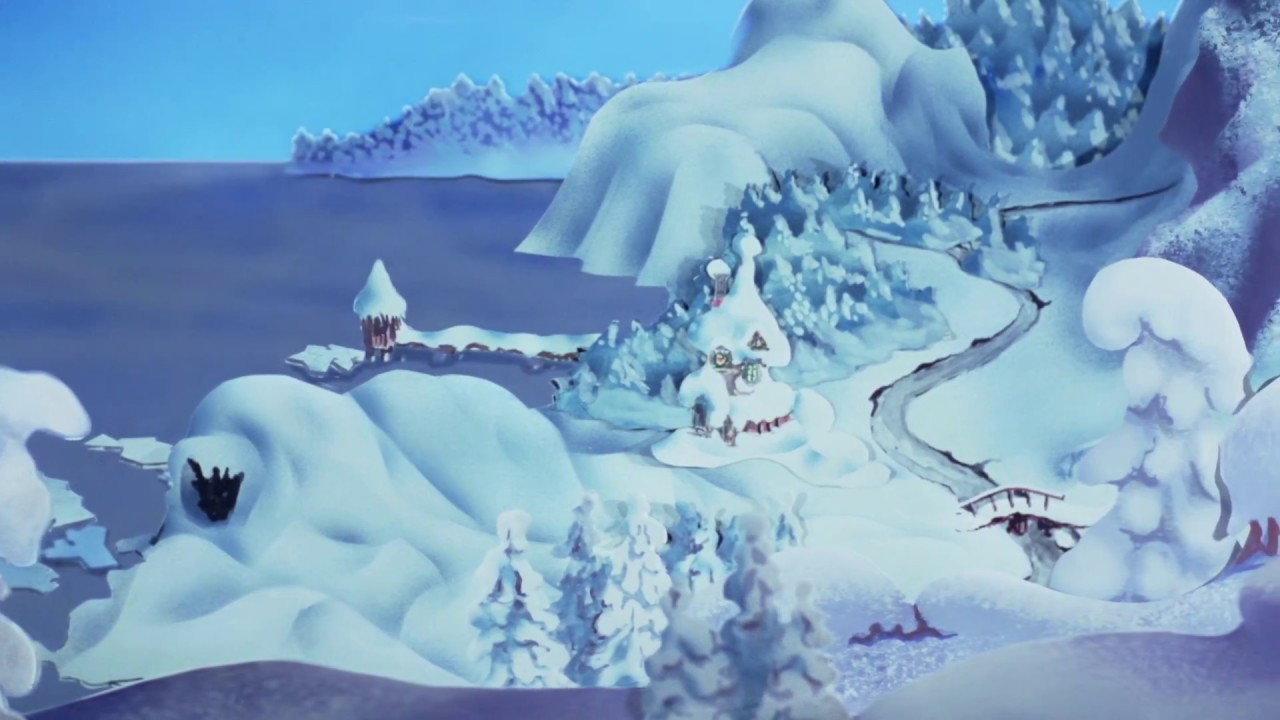 Winter in Moominland backdrop