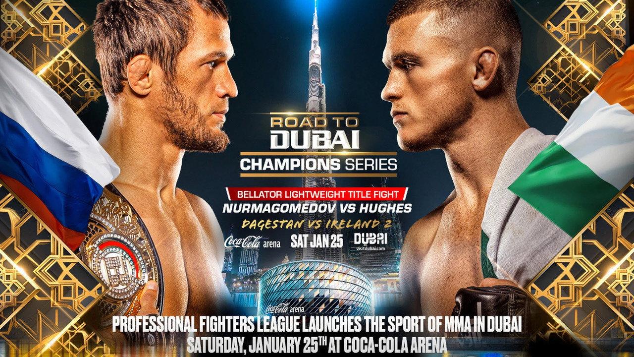 PFL Champions Series 1: Nurmagomedov vs. Hughes backdrop