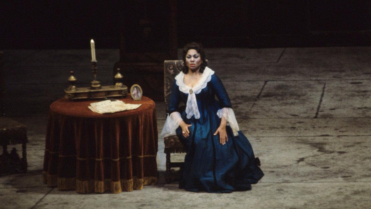 La Forza del Destino - Metropolitan Opera backdrop