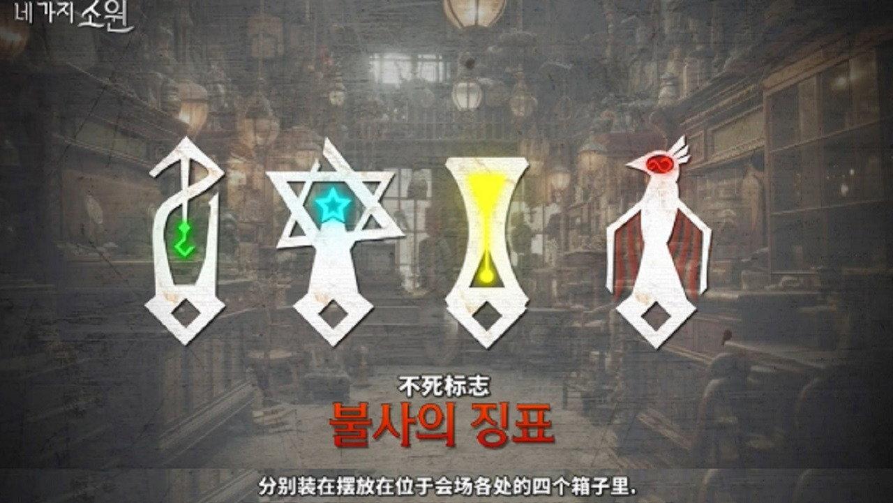 The Four Wishes Game backdrop