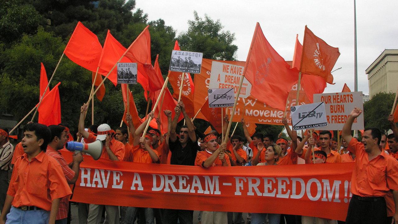 The Democratic Revolutionary Handbook backdrop