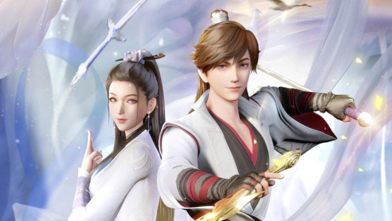 Legend of Lotus Sword Fairy backdrop