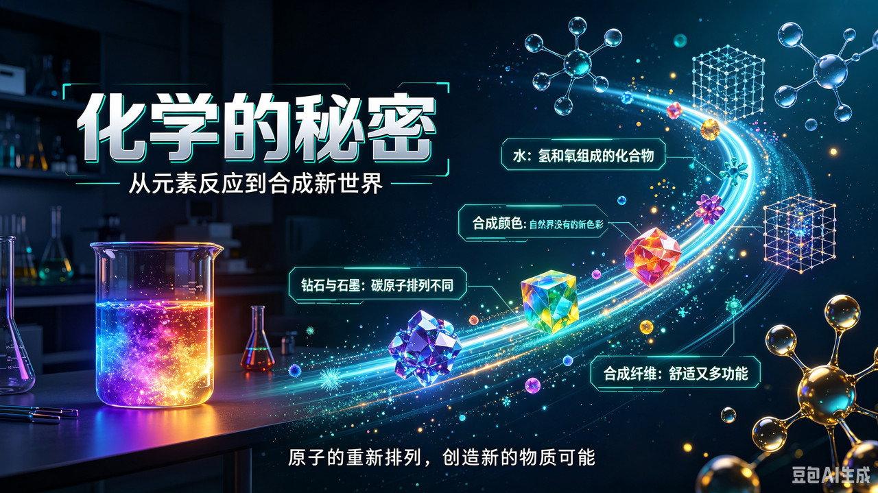 化学的秘密 backdrop