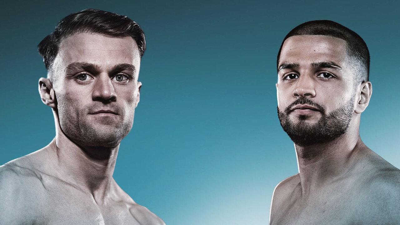 Josh Padley vs. Aqib Fiaz backdrop