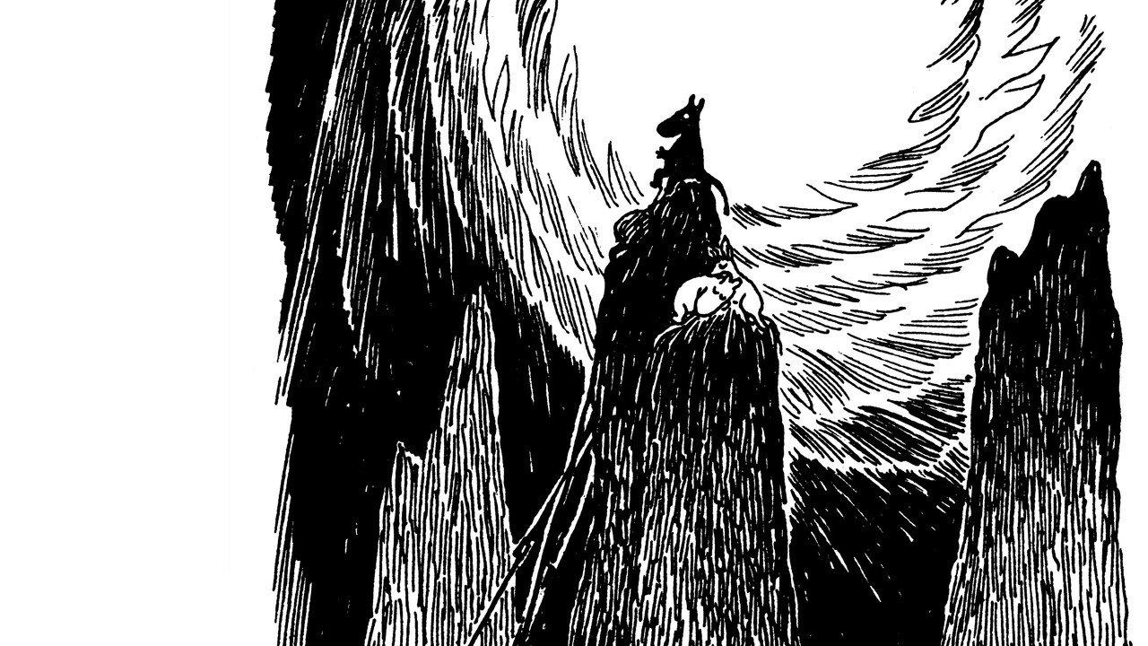 Kometen kommer - uppläst och illustrerad av Tove Jansson backdrop