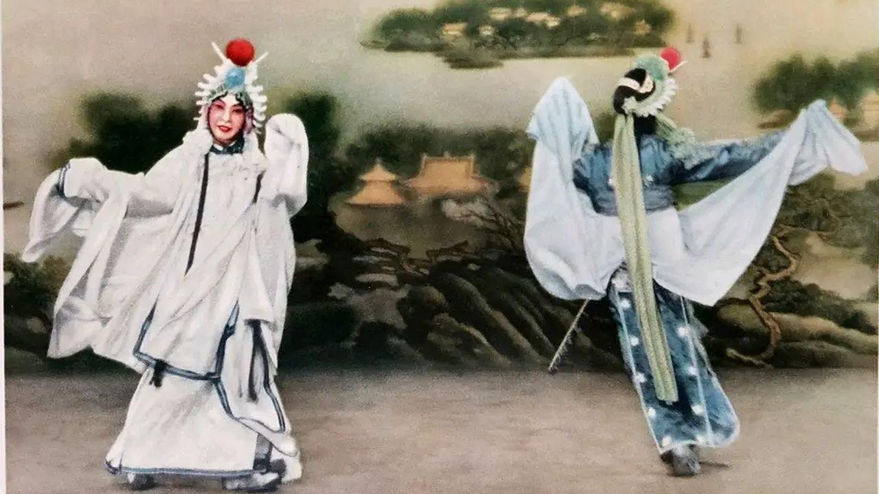 Mei Lanfang's Stagecraft Part I backdrop
