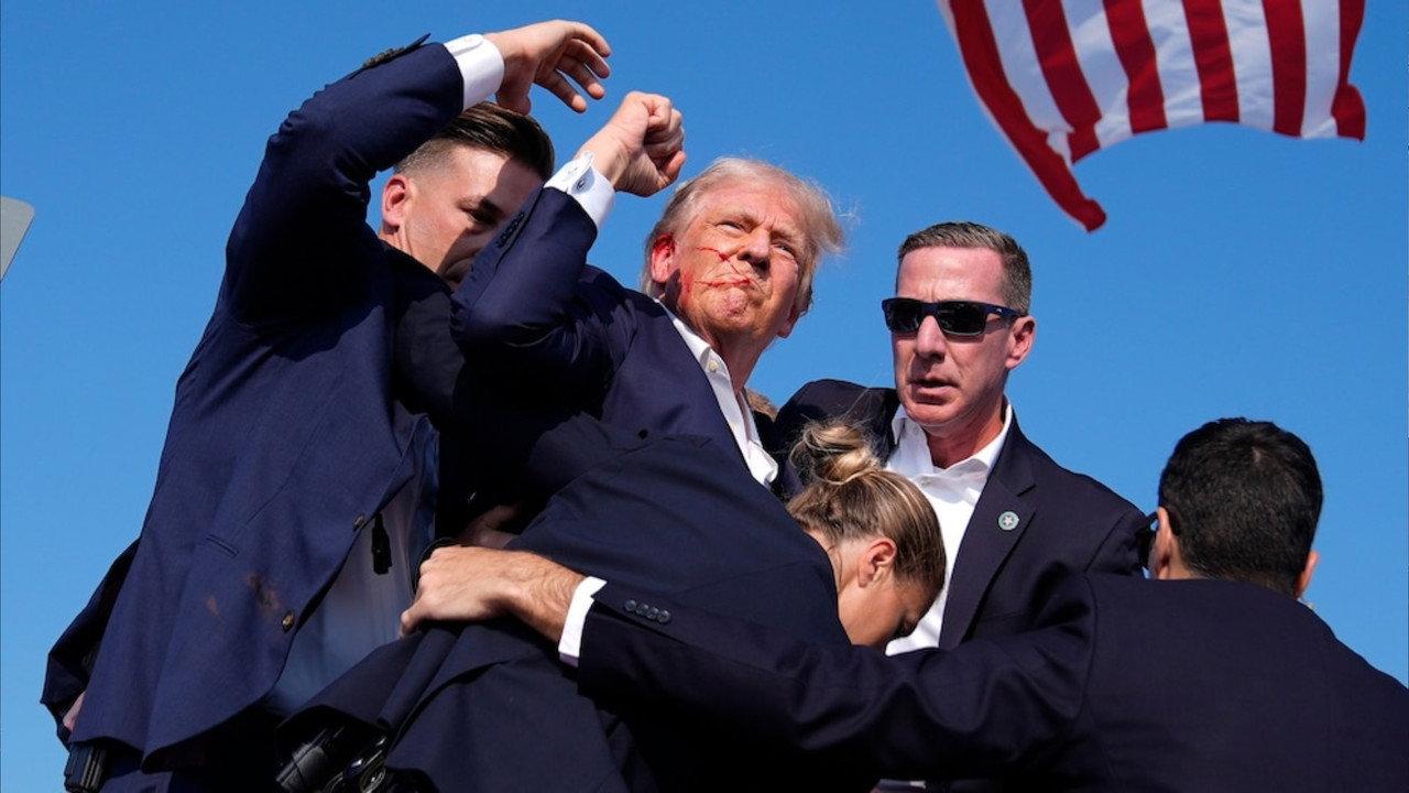 Vindicating Trump backdrop