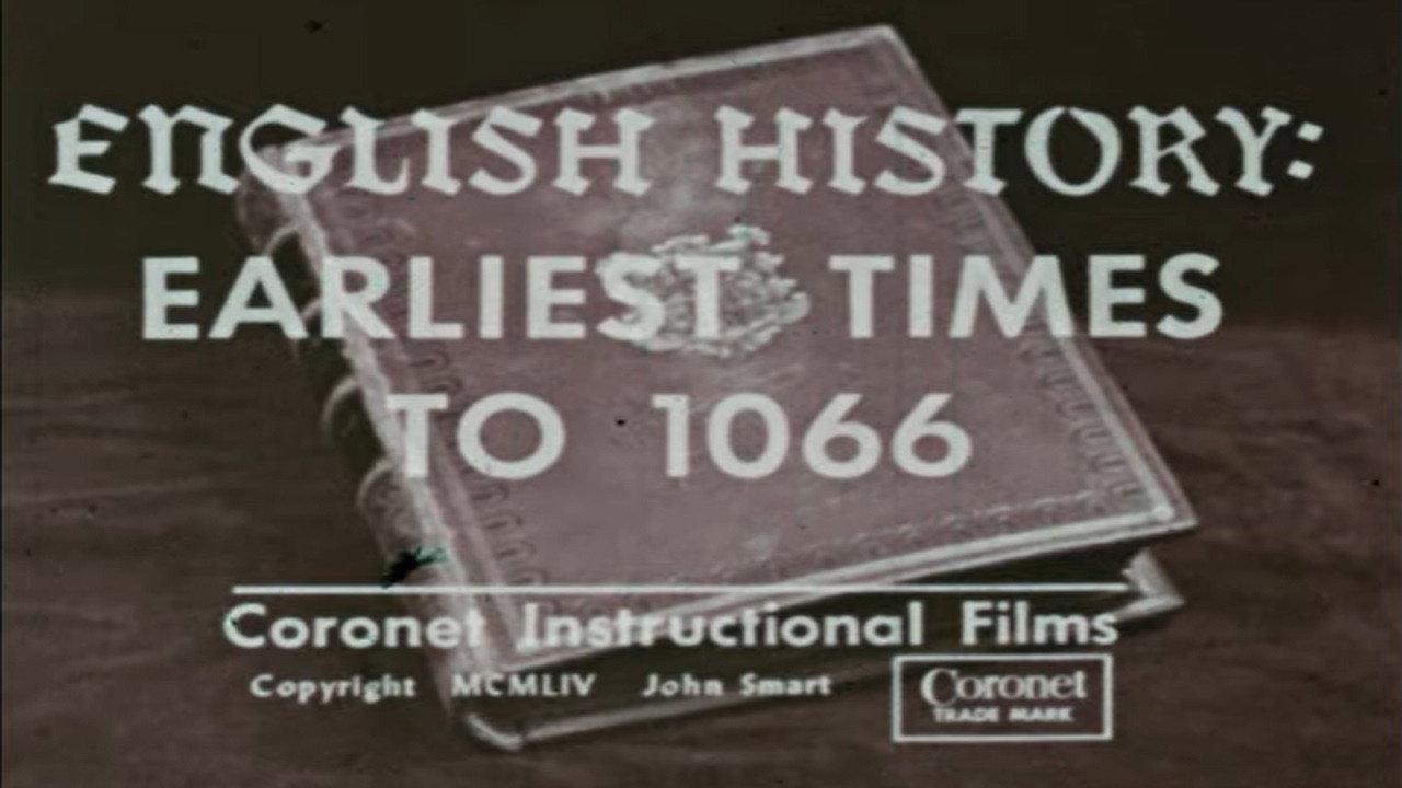 English History: Earliest Times to 1066 backdrop