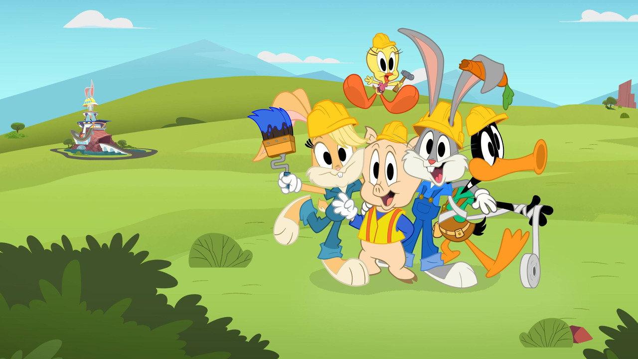 Bugs Bunny Builders backdrop