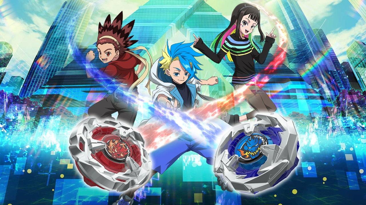 Beyblade X backdrop