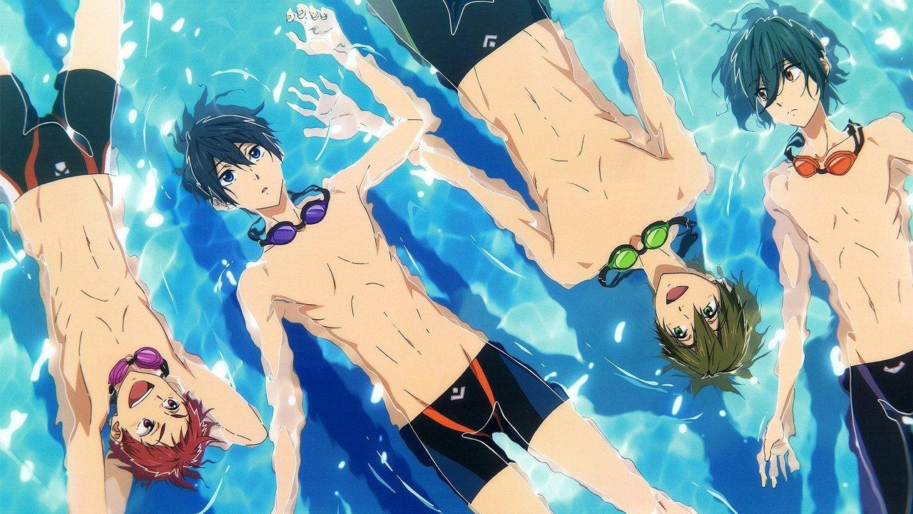 High☆Speed!: Free! Starting Days backdrop