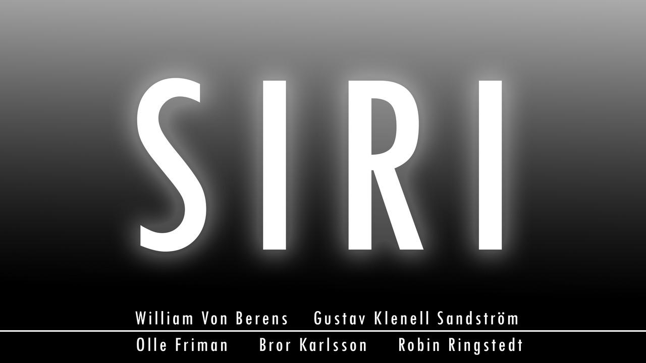 Siri backdrop