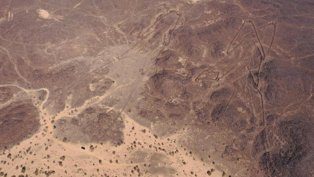 The Mystery of the Desert Kites backdrop