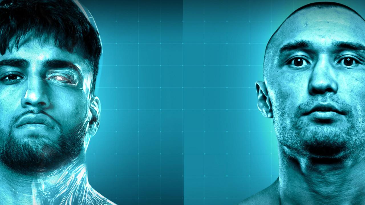 Adam Azim vs. Sergey Lipinets backdrop