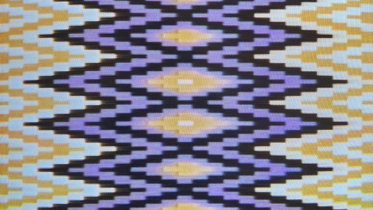 Video Weavings backdrop