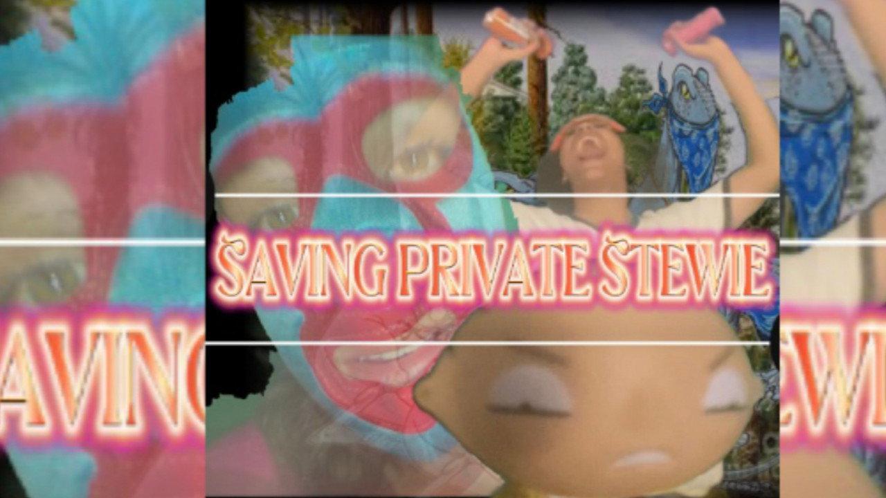 Saving Private Stewie backdrop