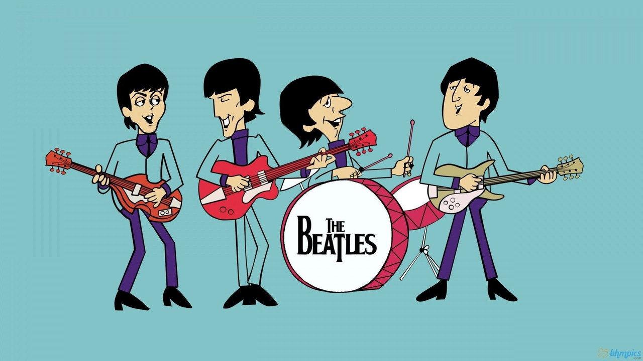 The Beatles backdrop